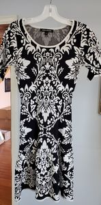 Knit bodycon dress 3/4 sleeve